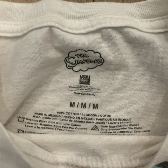 The Simpson's Bart Simpson Skateboard Graffic T-Shirt‎ Size M - Picture 3 of 4